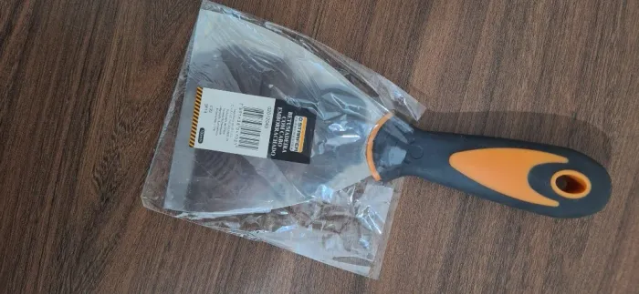 Espátula Pintura Starfer Cabo Emborrachado - KIT COM 3