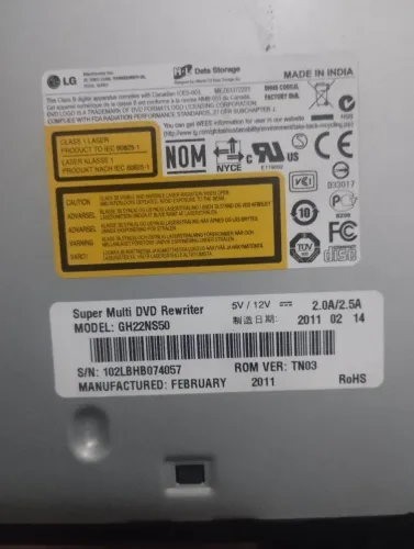 Leitor DVD para Desktop