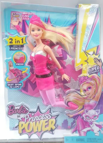 Kara Barbie Super Princesa 2 em 1
