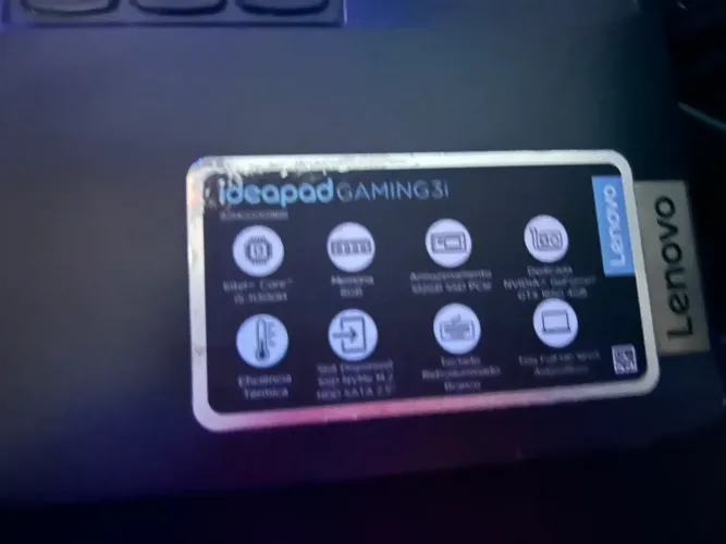 Notebook gamer Lenovo