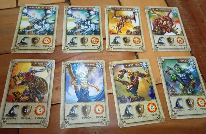 Lote de cards elma chips Dracomania