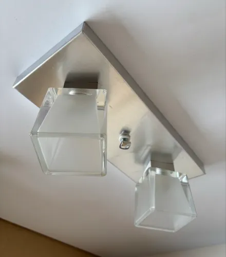 Plafon Gelinho Itamonte p/ 2 lampadas g9 halopin