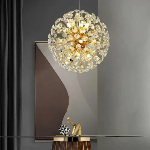 Lustre modelo dente de leão. Moderno e sofisticado. 50%off