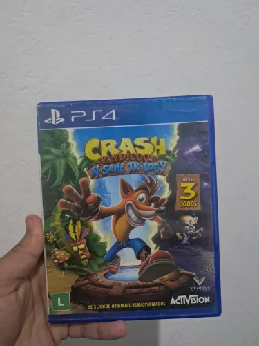 Jogo ps4 Crash 3 em 1
