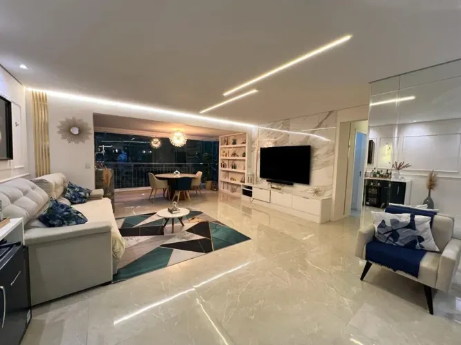 Aluguel ou venda Apartamento Mobiliado Luxuoso na Vila Andrade: 2 Quartos, 2 Suítes, 2 Ban