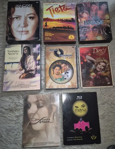 Coleção DVD 8 novelas e séries Globo