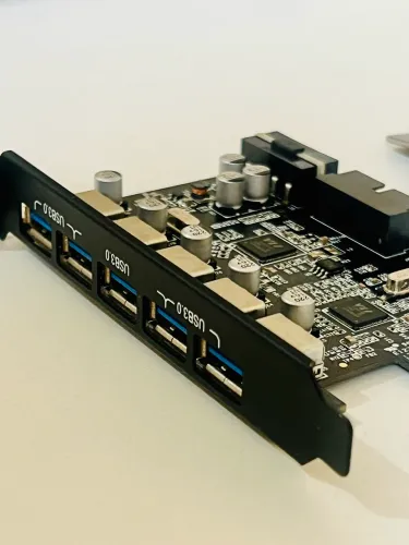 Placa de Expansão PCI-Express Orico USB 3.0 (5 Gbps) - 5 Portas + Conector Interno