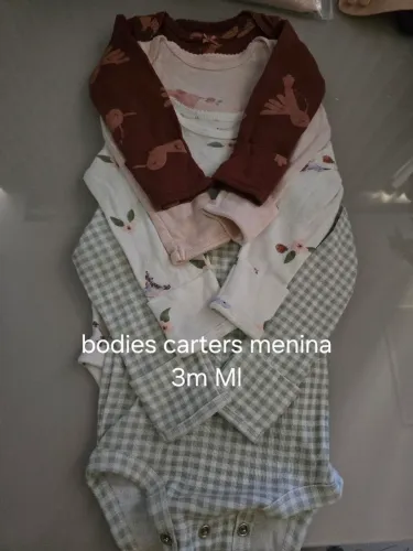 4 Bodies carters menina 3m ML - usado poucas vezes