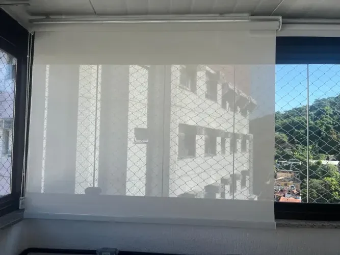 Persiana Rolô - Tela Solar com mão francesa para instalação!