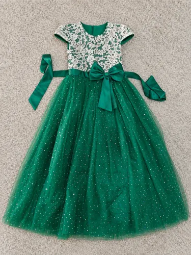 Vestido de festa veste de 10 a 12 anos