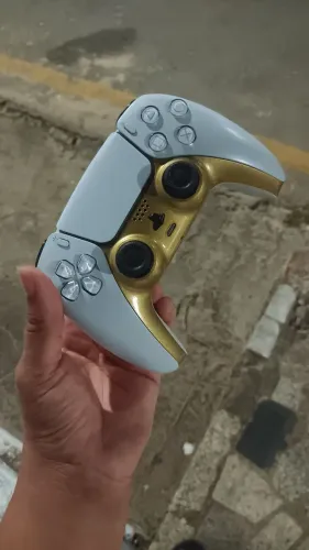 Controle DualSense PS5 com Analógicos Hall Effect V2 (Sem Drift)