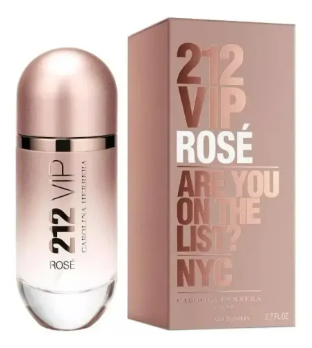 Perfume Carolina Herrera 212 VIP Rose Eau de Parfum 80ml