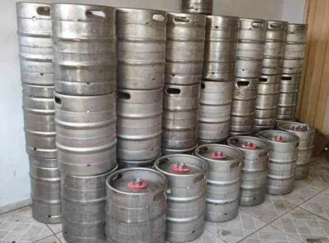 Barril de chopp de 30 e 50L (Vazios)