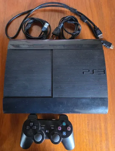 PS3 + 30 Jogos, HD 1TB, Completo!