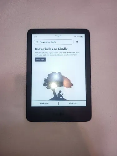 Kindle 11ª Geração 16GB Preto (com capa) - Semi-novo