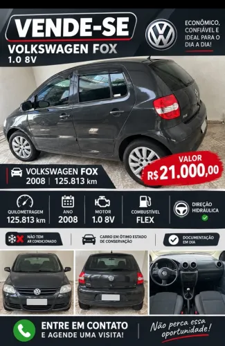 Volkswagen Fox City 1.0 MI/ 1.0mi Total Flex 8V 5P 2008