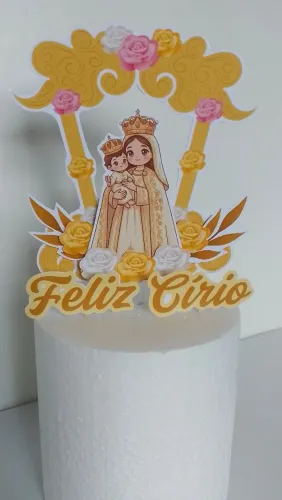 Topo de Bolo Círio de Nazaré