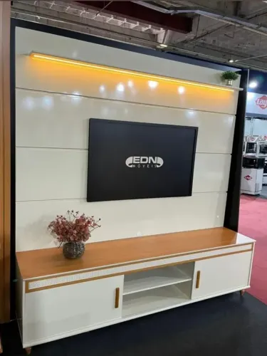 Painel Bliss + Rack Comodoro 2,20m 100% MDF Novo Pronta Entrega