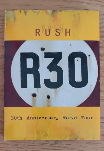 DVD duplo RUSh R30 World Tour (impecável novíssimo)