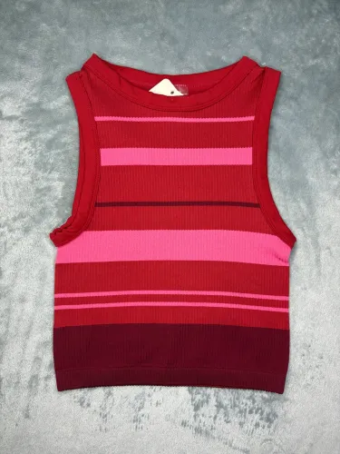 Blusa Regata listrada feminina 
