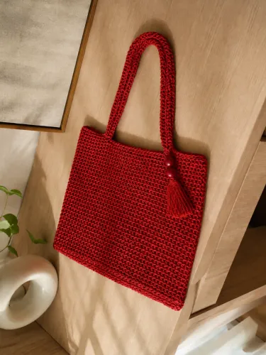 Bolsa em crochê