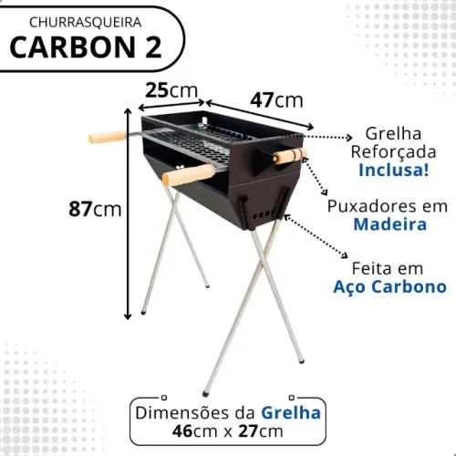 Oferta Exclusiva! Espeteira Grande 87cm para Espetinho | Churrasqueira