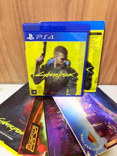 Cyberpunk 2077 (PS4) - Edição Completa com Itens