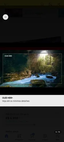 TV LG OLED C4 55" 2024 OLED55C4PSA Único Dono Excelente Estado