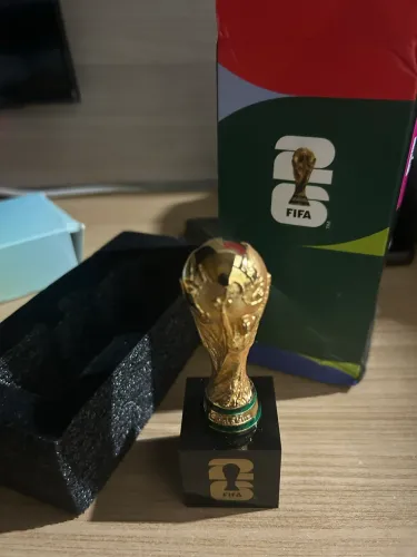 Mini taça do mundo oficial fifa 2026