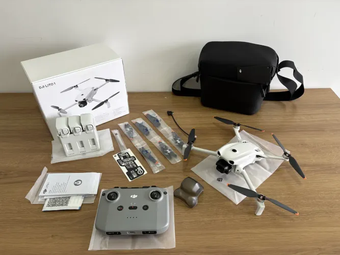 Drone DJI Lito 1 Fly More Combo Novo
