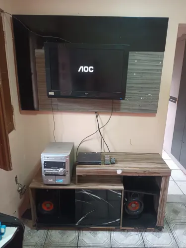 Painel para TV + Rack