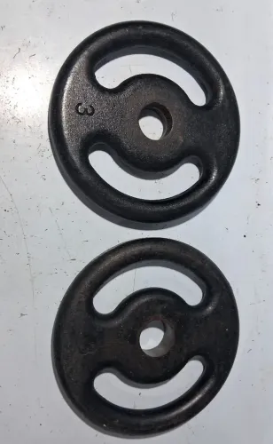 Vende_se 2 anilhas de 3kg cada