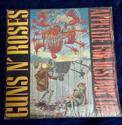LP Guns N? Roses - Appetite for Destruction (capa rara)
