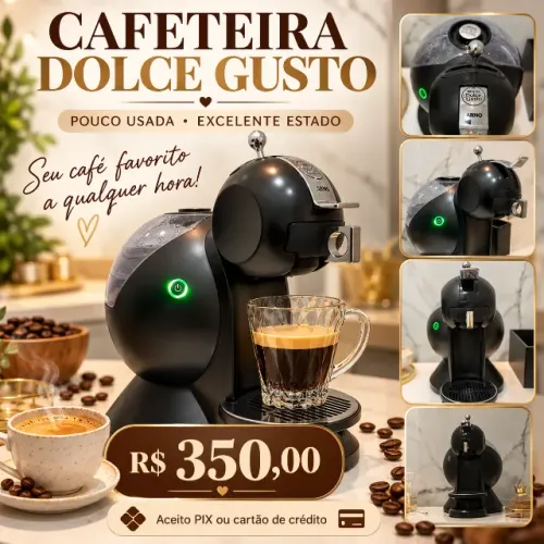 Cafeteira dolce gusto Arno