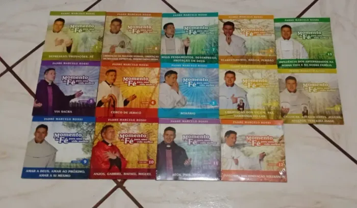 CDs coleção Padre Marcelo
