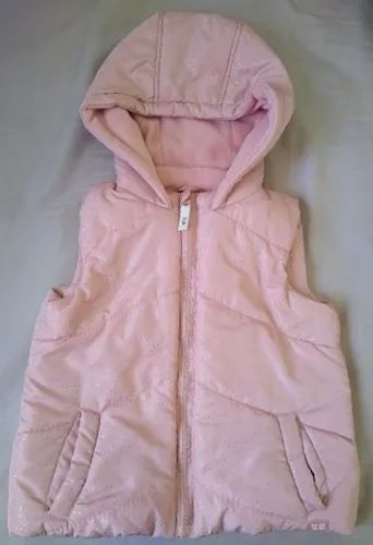 Colete infantil em nylon forrado tamanho 4