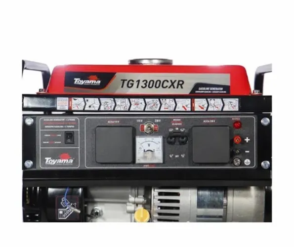 Gerador Gasolina 1.25 KVA 110/220V Toyama TG1300 CXR Partida Manual