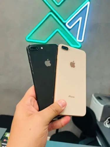 IPHONE 8 PLUS 64G DOURADO E PRETO // A MELHOR LOJA