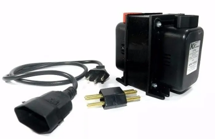 Transformador de Voltagem 110v 220v 500VA 310w Pico Preto Universal