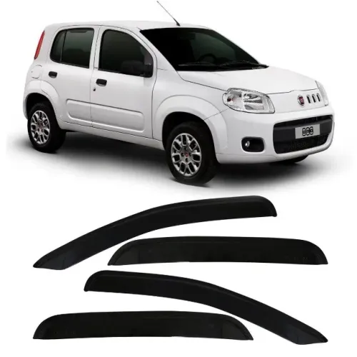 Calha de Chuva Fiat Uno Vivace 2011 - 4 Portas - Ecotap
