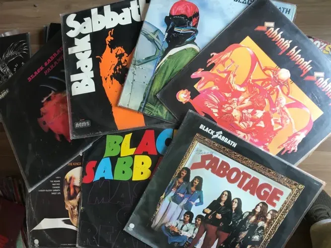 Coleção disco Black Sabbath 