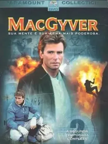 BOX DVD MACGYVER SERIE TV MAGAIVER 2a TEMPORADA **FALTA 1 DISCO**