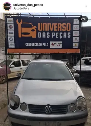 Sucata polo 1.6 2003 manual