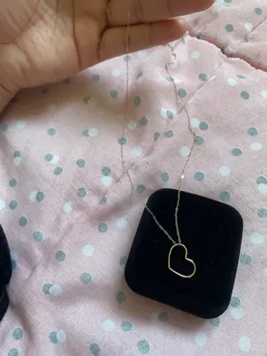 Gargantilha e pingente em ouro 18 k 