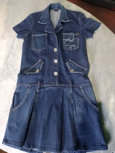 Vestido jeans adulto show