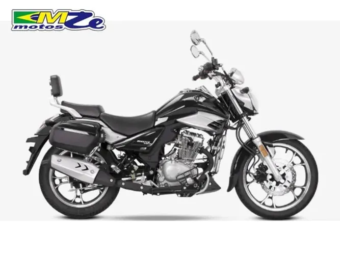 Haojue Master Ride 150 2026 Preta Zero km
