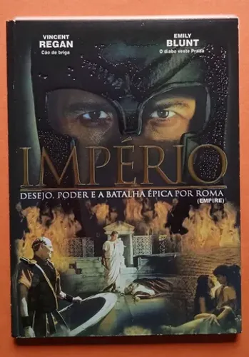 Dvd Império - Desejo Poder e a Batalha Épica por Roma