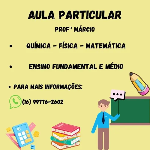 Aulas particulares de exatas