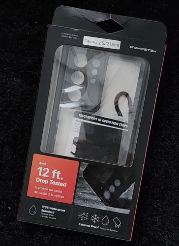 CAPA GHOSTECK NAUTICA SLIM PARA GALAXY S22 ULTRA MERGULHO APROVA DAGUA
