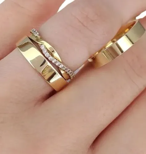 Alianças Personalizadas Diversos Modelos Garantia 